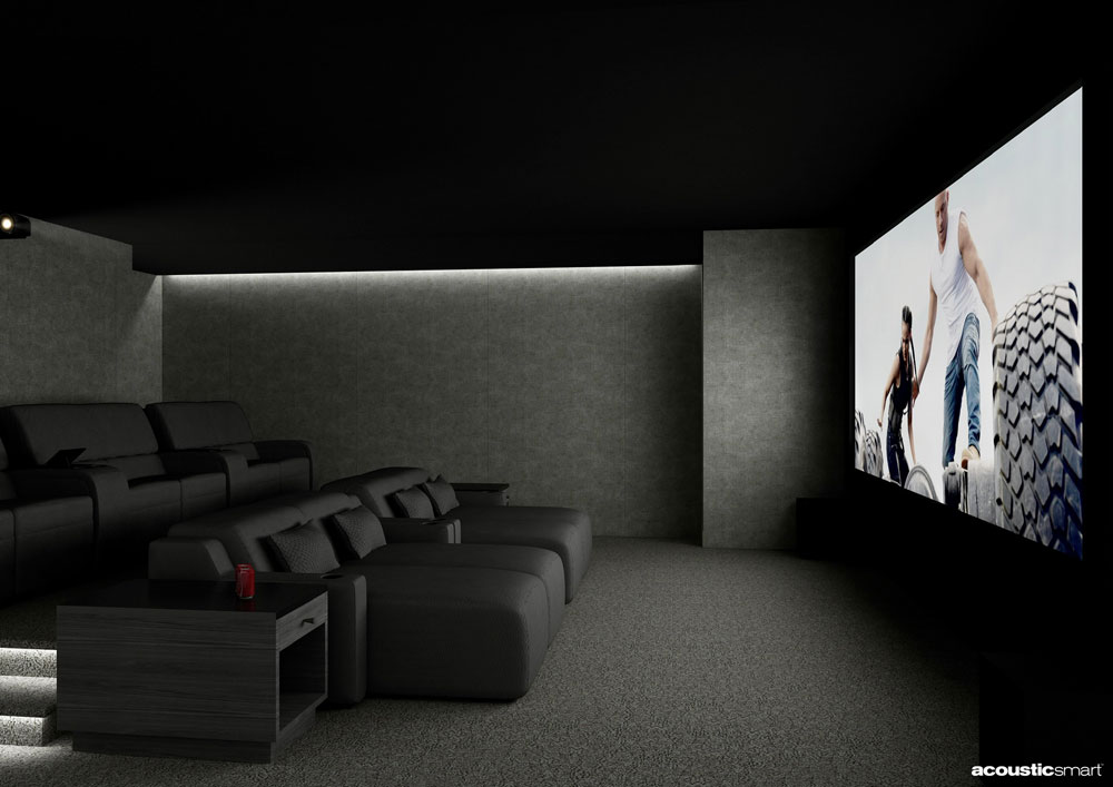 A home cinema project: the cinema lives at home Really!